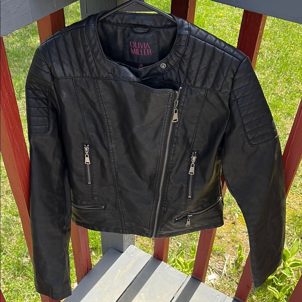 Olivia Miller Black Leather Jacket